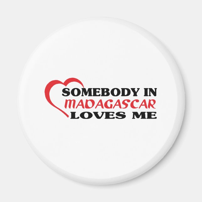 Någon i Madagaskar Kärlek Me Magnet (Framsidan)