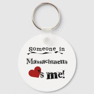Någon i Massachusetts älskar mig Nyckelring