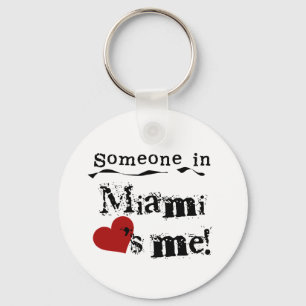 Någon i Miami Nyckelring