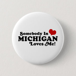 Någon i Michigan Kärlek me Knapp