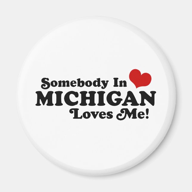 Någon i Michigan Kärlek me Magnet (Framsidan)