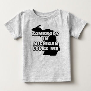 Någon i Michigan Kärlek Me T Shirt