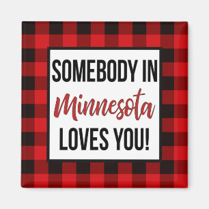 Någon i Minnesota älskar dig Magnet