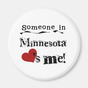 Någon i Minnesota älskar mig Magnet