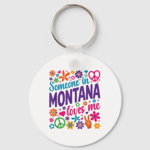 Någon i Montana Kärlek Me_1 Nyckelring
