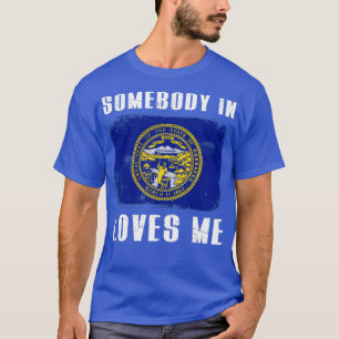 Någon i Nebraska Kärlek Me Home State Älskare Fla T Shirt