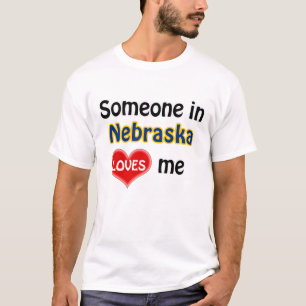 Någon i Nebraska kärlek mig T-shirt