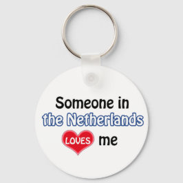 Någon i Nederländska Kärlek mig Nyckelring