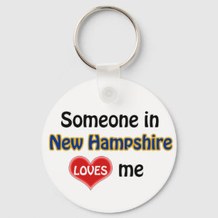 Någon i New Hampshire Kärlek mig Nyckelring