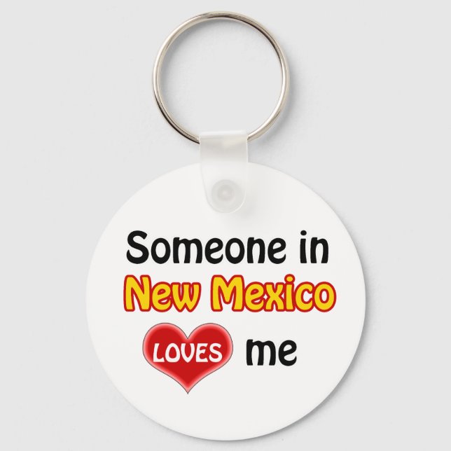 Någon i New mexico Kärlek mig Nyckelring (Framsida)