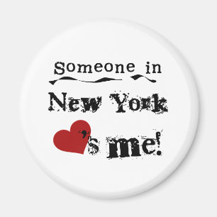 Någon i New York älskar mig Magnet