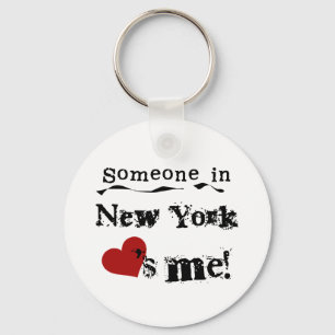 Någon i New York älskar mig Nyckelring