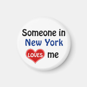 Någon i New York kärlek mig Magnet