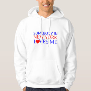 NÅGON I NYA YORK KÄRLEK MIG HOODIE