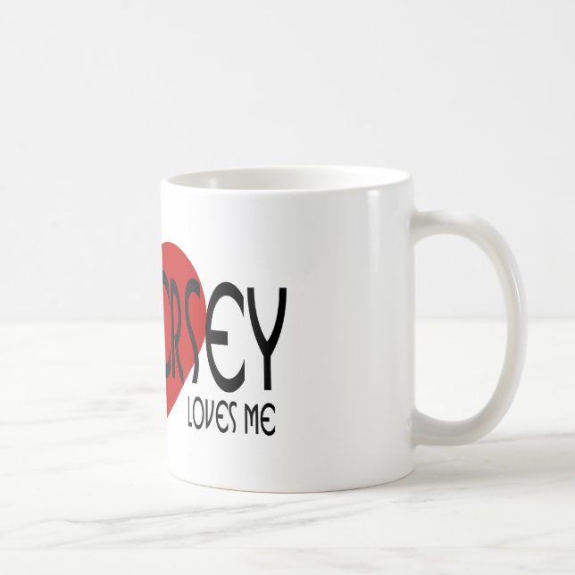 Någon i nytt - jerseyen älskar mig kaffemugg (Höger)