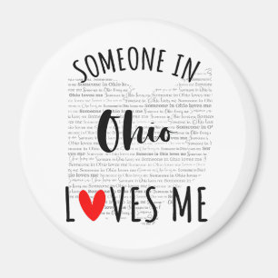 Någon i Ohio Kärlek Me Magnet