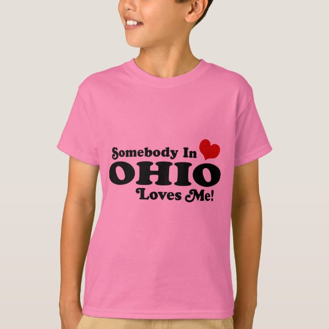 Någon i Ohio Kärlek Me Tee (Framsida)