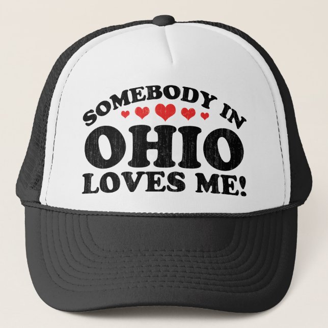 Någon i Ohio Vintage Truckerkeps (Framsida)