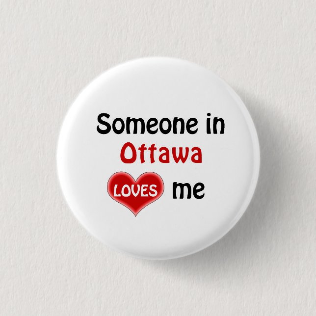 Någon i Ottawa Kärlek Me Knapp (Framsida)