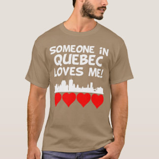 Någon i Quebec älskar mig vintage T Shirt