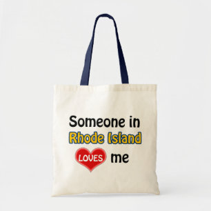 Någon i Rhode island kärlek mig Tygkasse