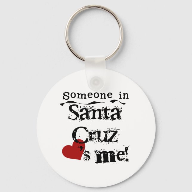Någon i Santa Cruz Nyckelring (Framsida)