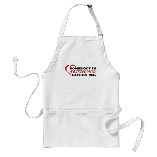 Någon i Schweiz Kärlek mig Förkläde (Framsidan)