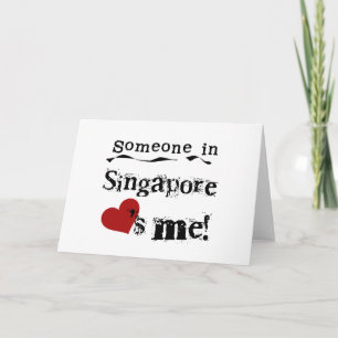 Någon i Singapore älskar mig Kort