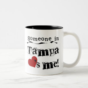 Någon i Tampa Två-Tonad Mugg