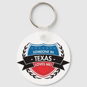 Någon i Texas älskar mig Nyckelring