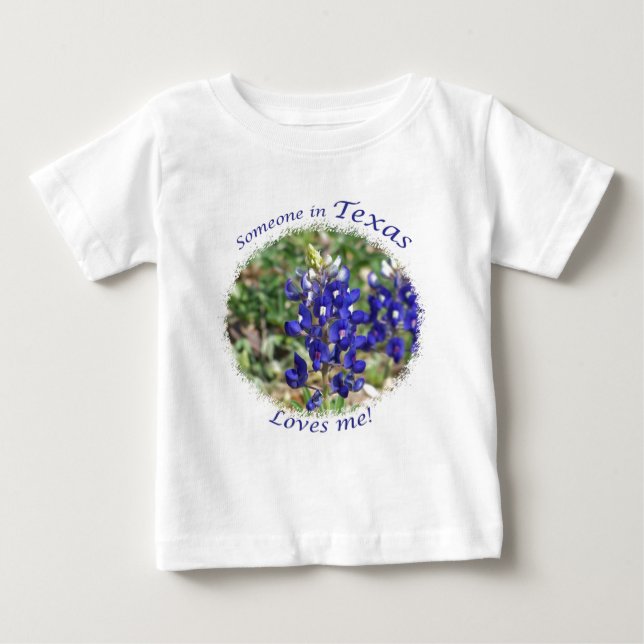 Någon i Texas Kärlek Me Gift Tee (Framsida)