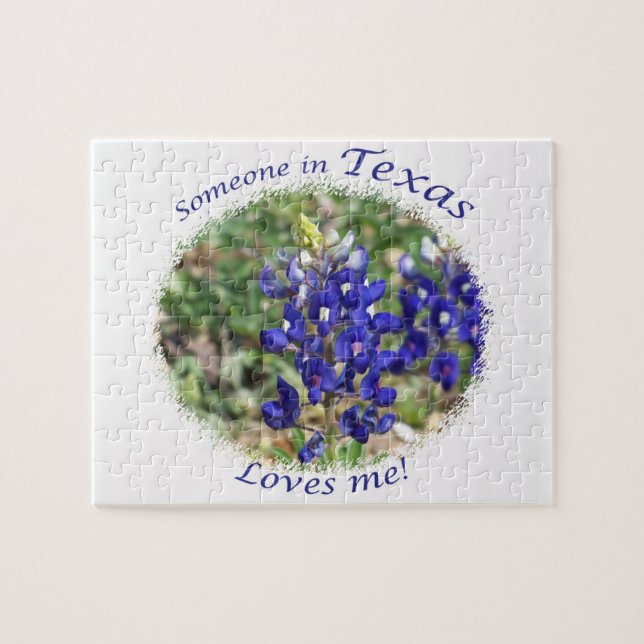 Någon i Texas Kärlek Me Puzzle Pussel (Horisontell)