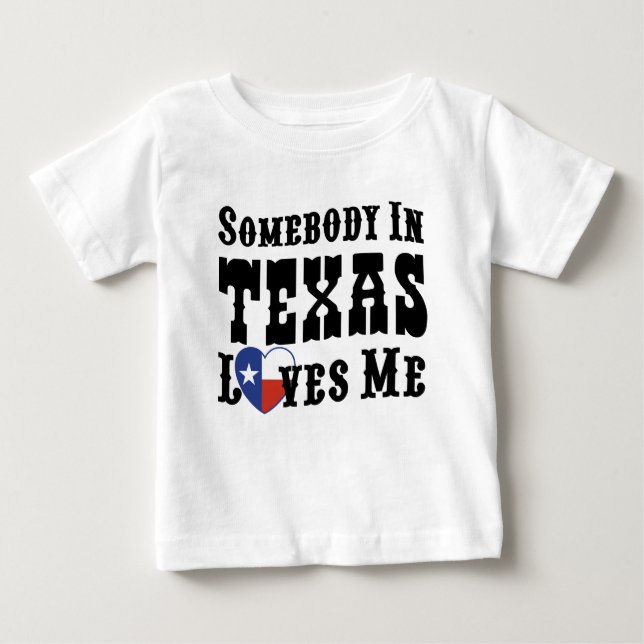 Någon i Texas Kärlek Me Tee Shirt (Framsida)