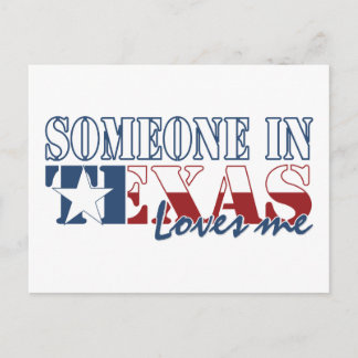 Någon i Texas Kärlek Me Vykort