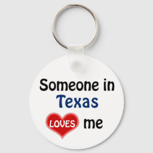 Någon i Texas kärlek mig Nyckelring