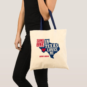 Någon i Texas Kärlek Tygkasse