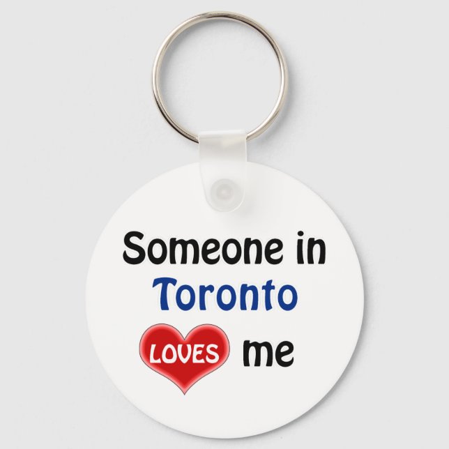 Någon i Toronto kärlek mig Nyckelring (Framsida)