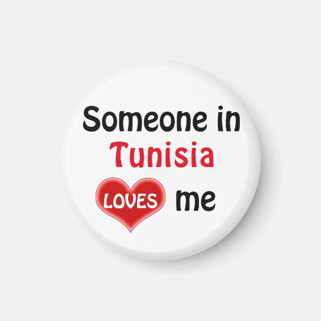 Någon i Tunisien kärlek mig Magnet (Framsidan)