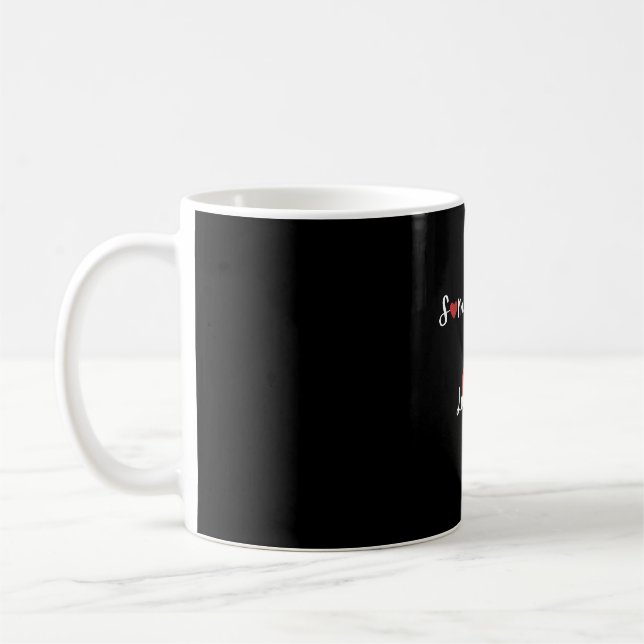 Någon i Utah Kärlek Me Kaffemugg (Vänster)