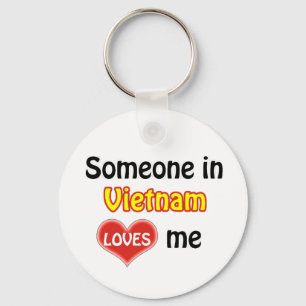 Någon i Vietnam Kärlek mig Nyckelring
