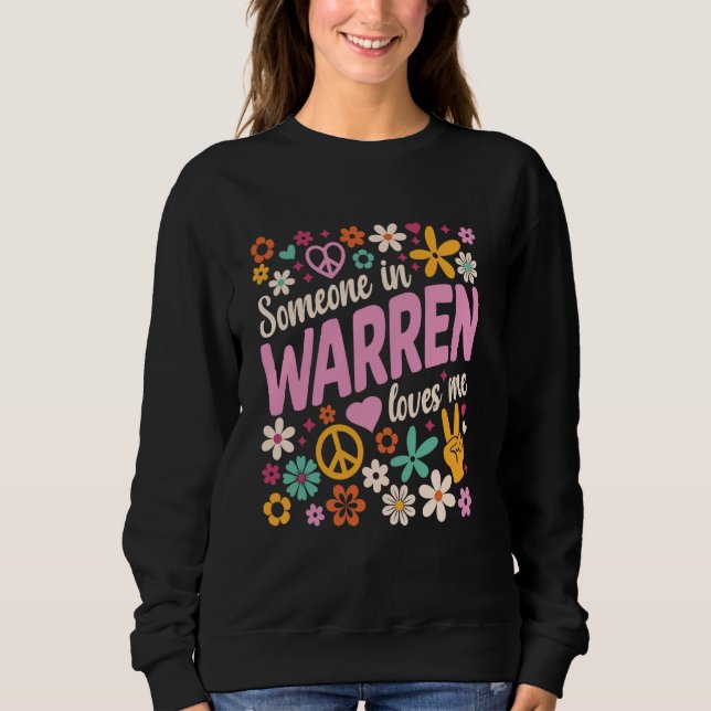 Någon i Warren Kärlek Me T Shirt (Framsida)