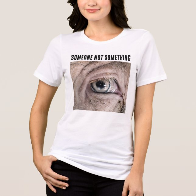 NÅGON INTE NÅGOT GRIS ÄLskare T-Shirt (Framsida)