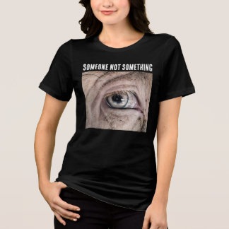 NÅGON INTE NÅGOT GRIS VEGAN T-Shirt