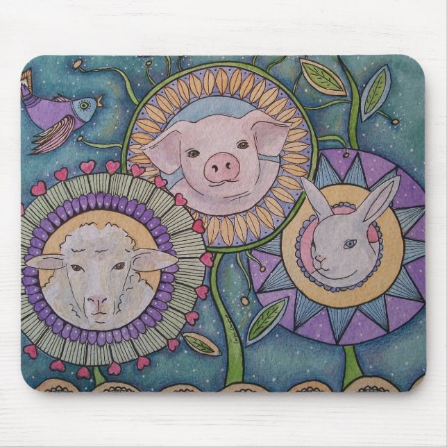 "Någon inte något" mousepad Musmatta (Framsidan)