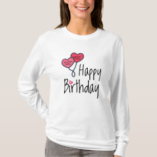 Någon jag kärlek föddes i dag - Grattis på födelse T Shirt