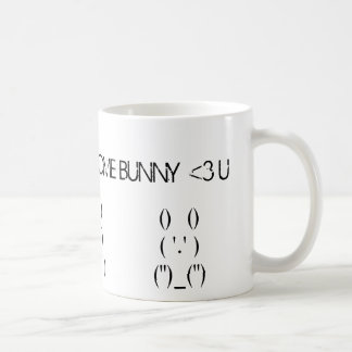 Någon kanin älskar dig kaffemugg