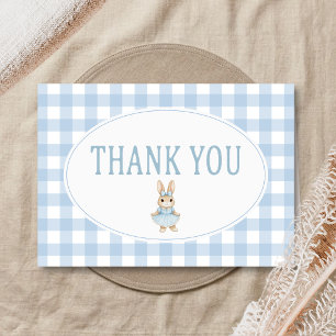 Någon kanin Baby Shower Tack Kort