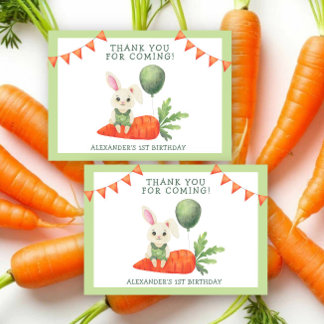 Någon kanin fyller ett Tack så mycket Kort