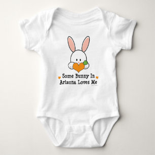 Någon kanin i Arizona älskar mig babybodysuiten T-shirt
