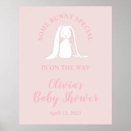 Någon Kanin Special Baby Shower Poster